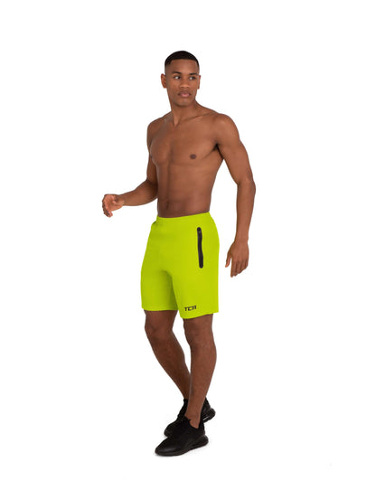 TCA Elite Tech Lightweight Mens Running Shorts Men Gym Shorts with Zip Pockets