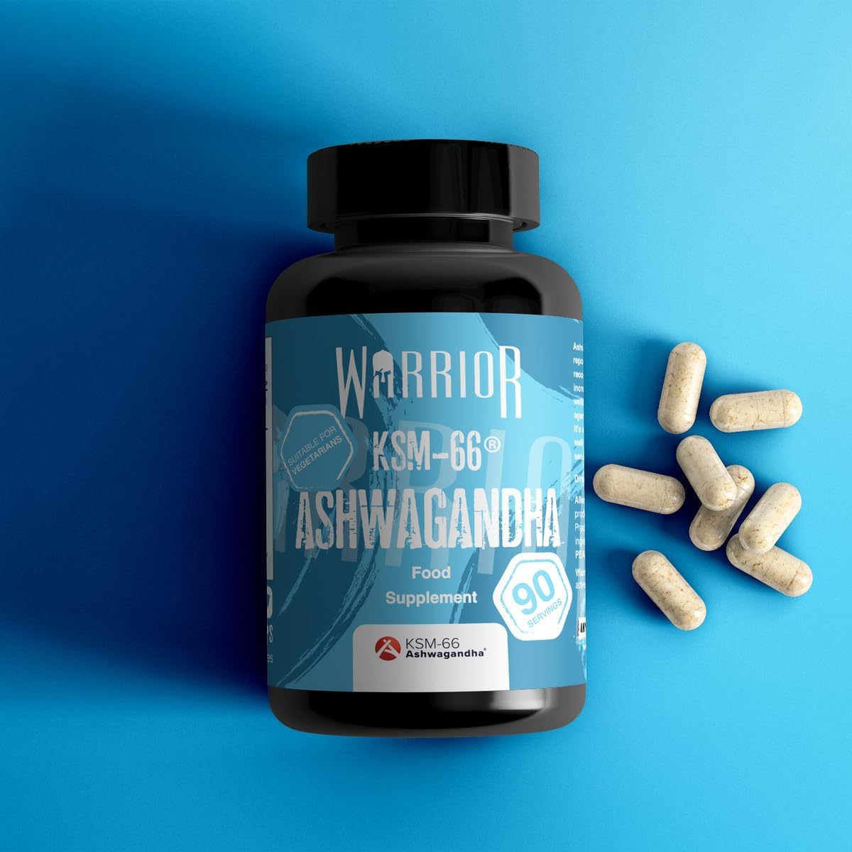 Warrior Ashwagandha KSM-66 Root Extract 300mg