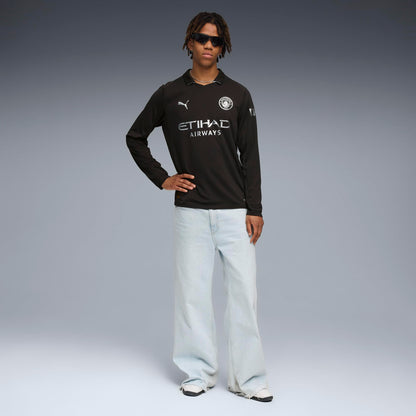 PUMA Manchester City FC Men's Away Jersey Longsleeve 25/26