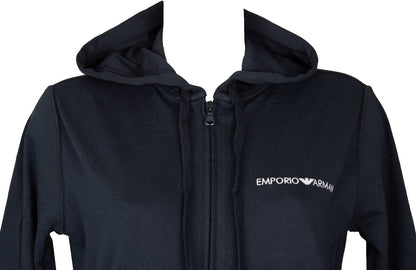 Emporio Armani Women's Interlock Lounge Zip Tracksuit Sweatshirt