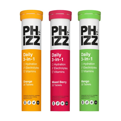 Phizz Electrolytes, Multivitamin & Hydration Tablets