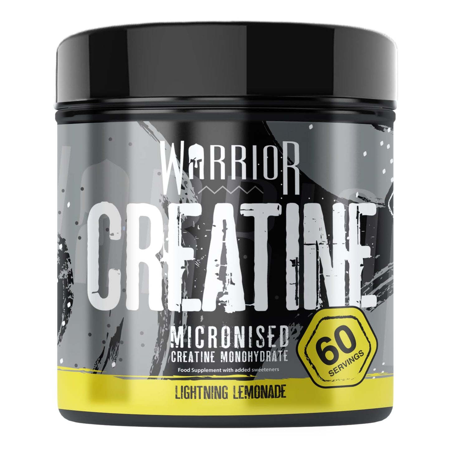 Warrior Creatine Monohydrate Powder 300g – Micronised – Proven to Improve Physical Performance and Recovery, 5g Servings (Unflavoured)