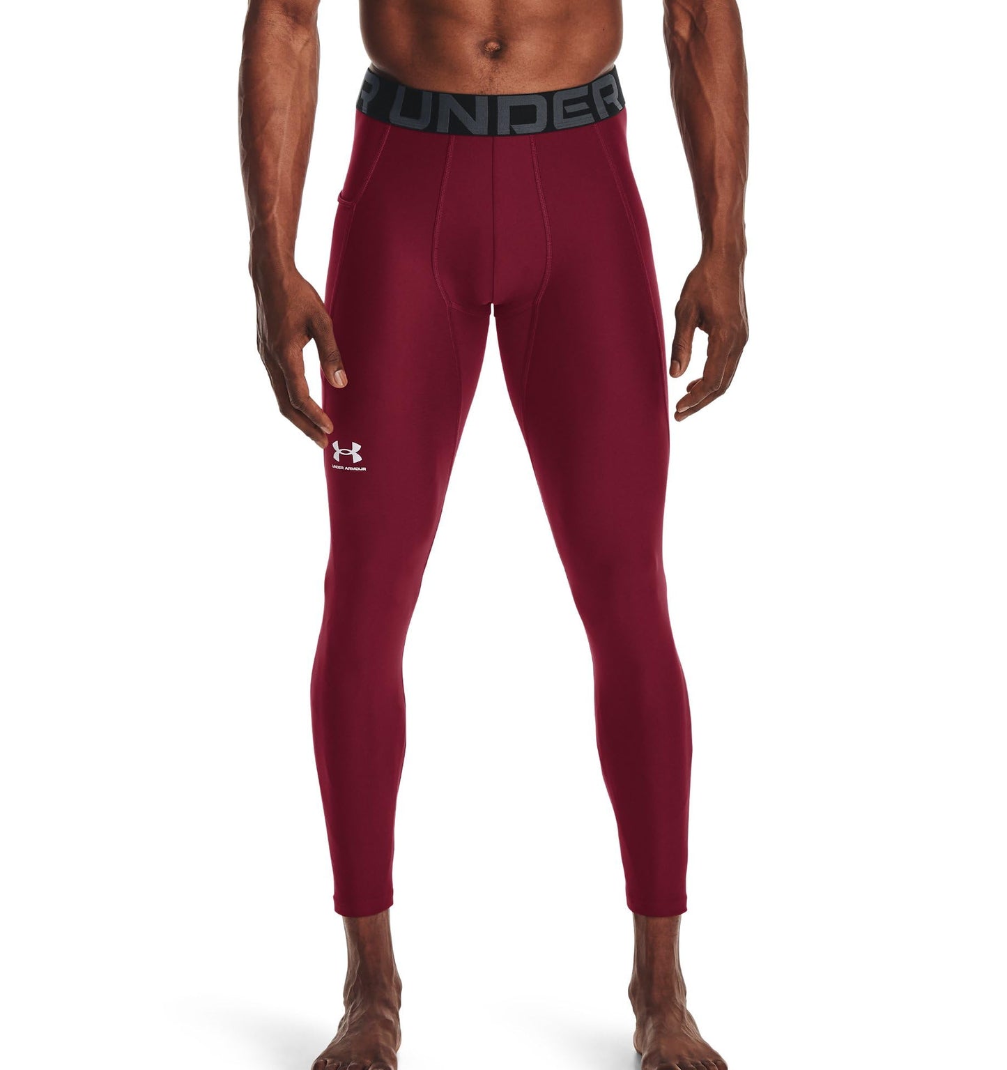 Under Armour Mens HeatGear Core Tights Pants Bottoms