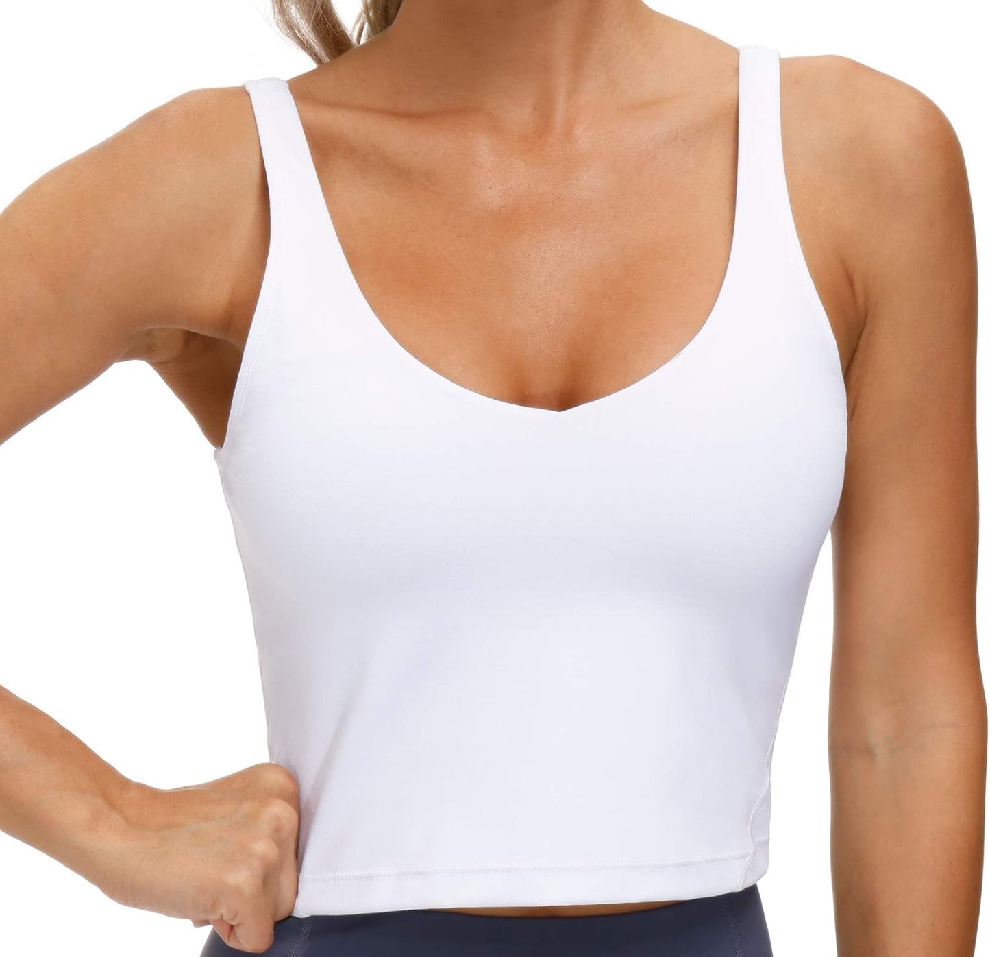 Women’s Longline Sports Bra Wirefree Padded