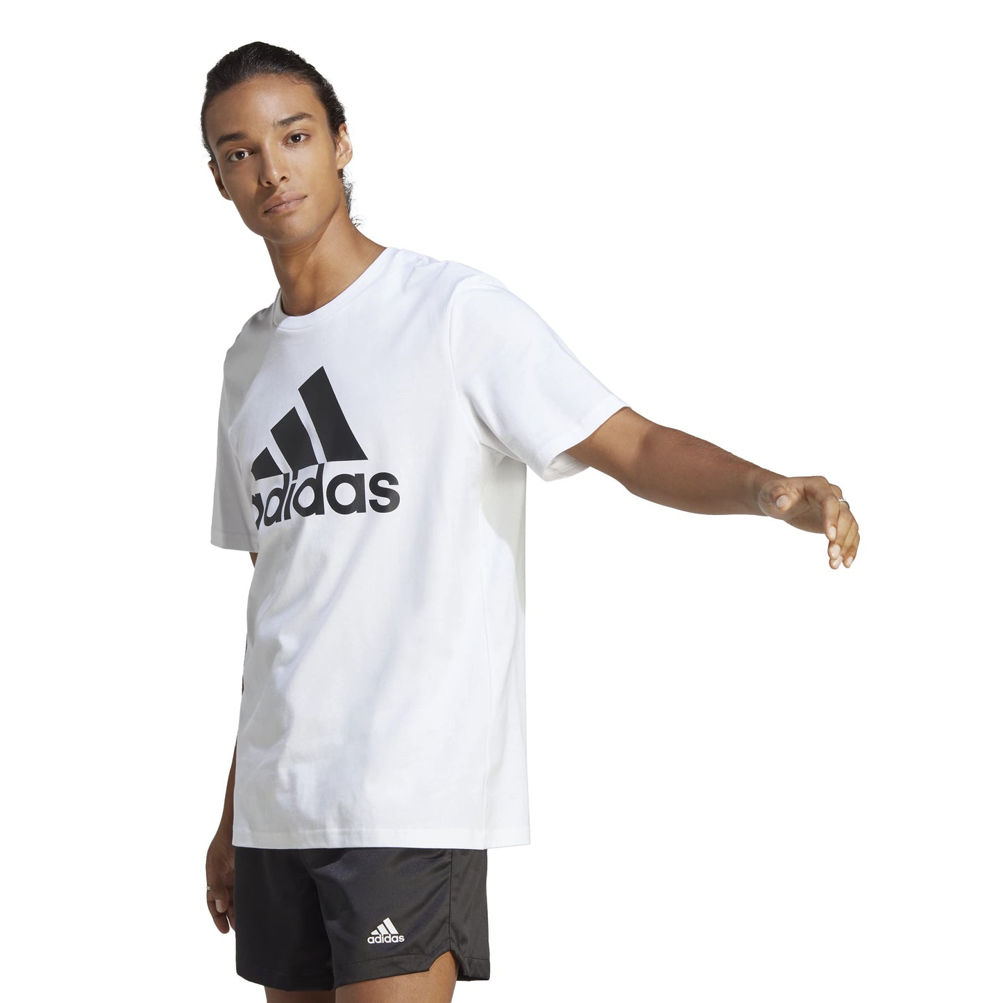 adidas Men's Essentials Single Jersey Big Logo Tee T-Shirt