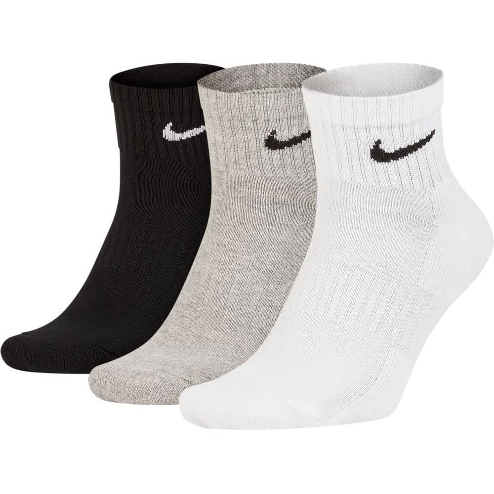 NIKE Men's Everyday Cushion Ankle Socks (3 Pair) (pack of 3)