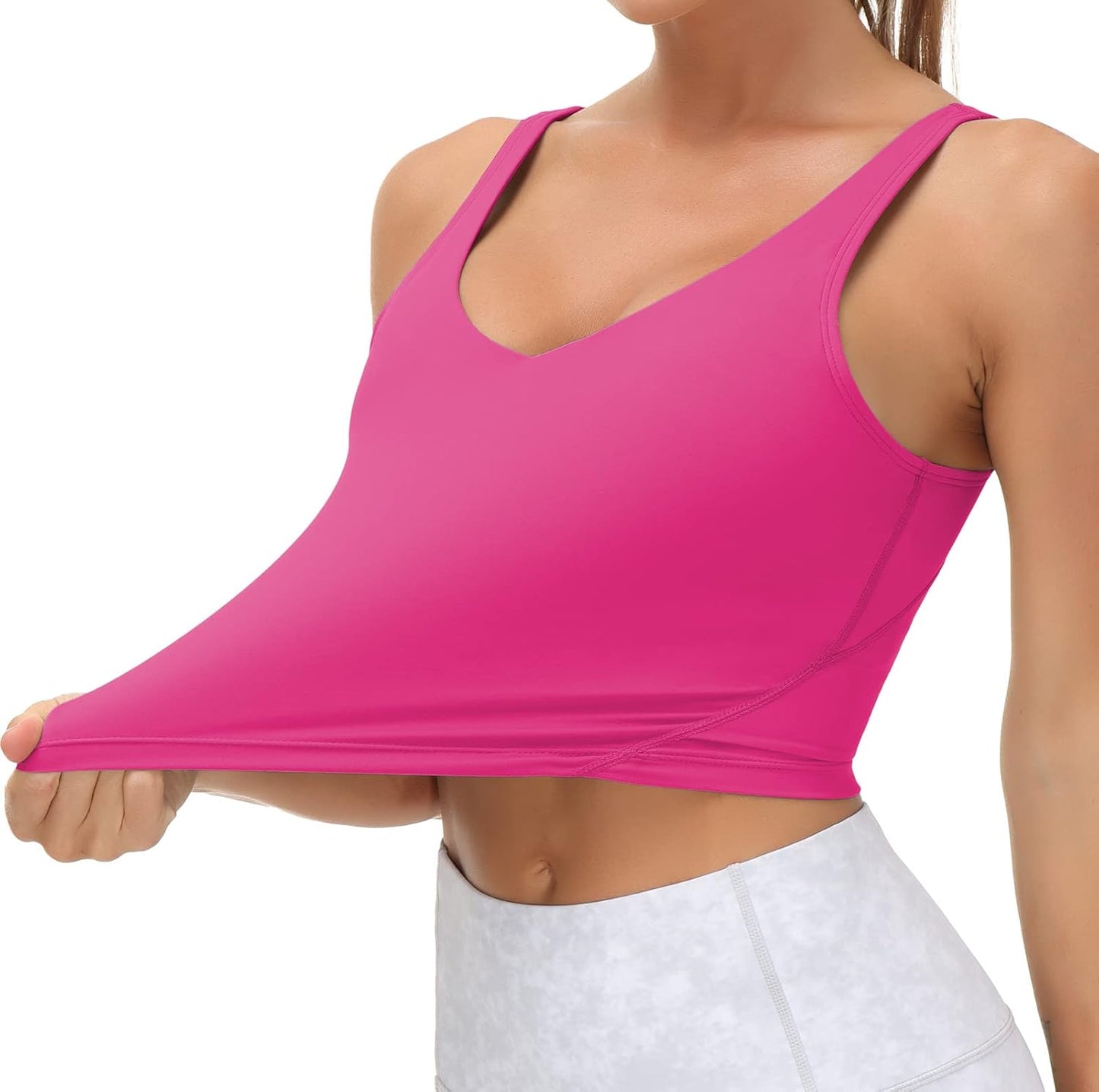 Women’s Longline Sports Bra Wirefree Padded