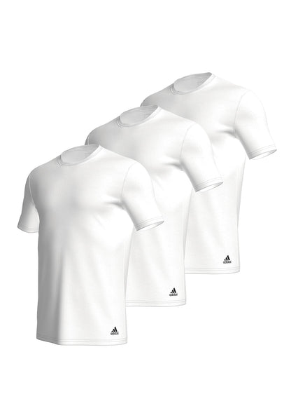 Adidas mens t shirt (pack of 3) - t shirts for men (sizes S - 3XL) - comfortable tshirt men