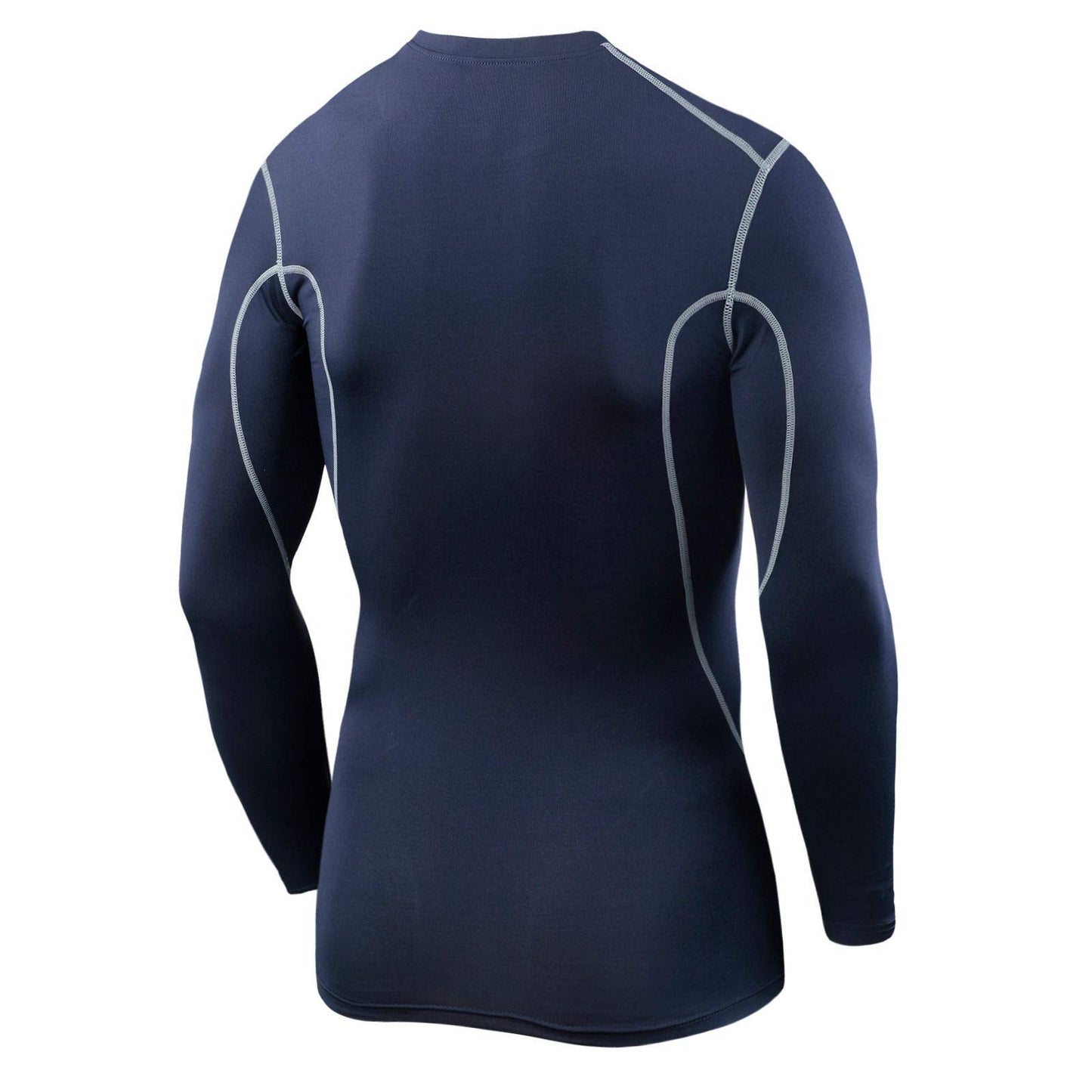 TCA Boys Pro Performance Compression Shirt Long Sleeve Top Compression Tops for Boys Base Layers Boys