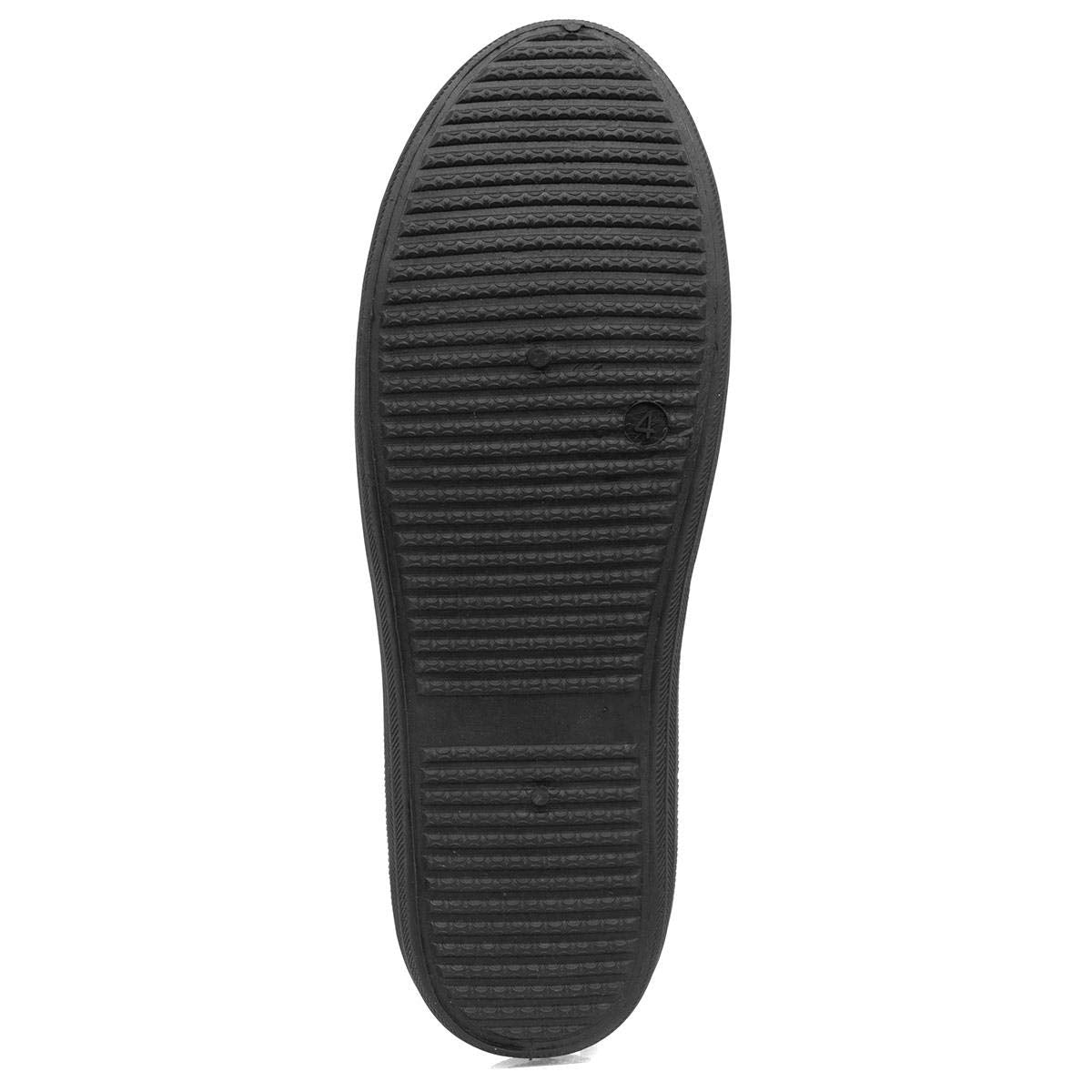 Red Fish Tai Womens Black Lace Up Canvas Shoe