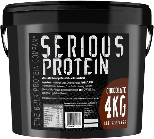 SERIOUS PROTEIN – Protein Powder – 4kg