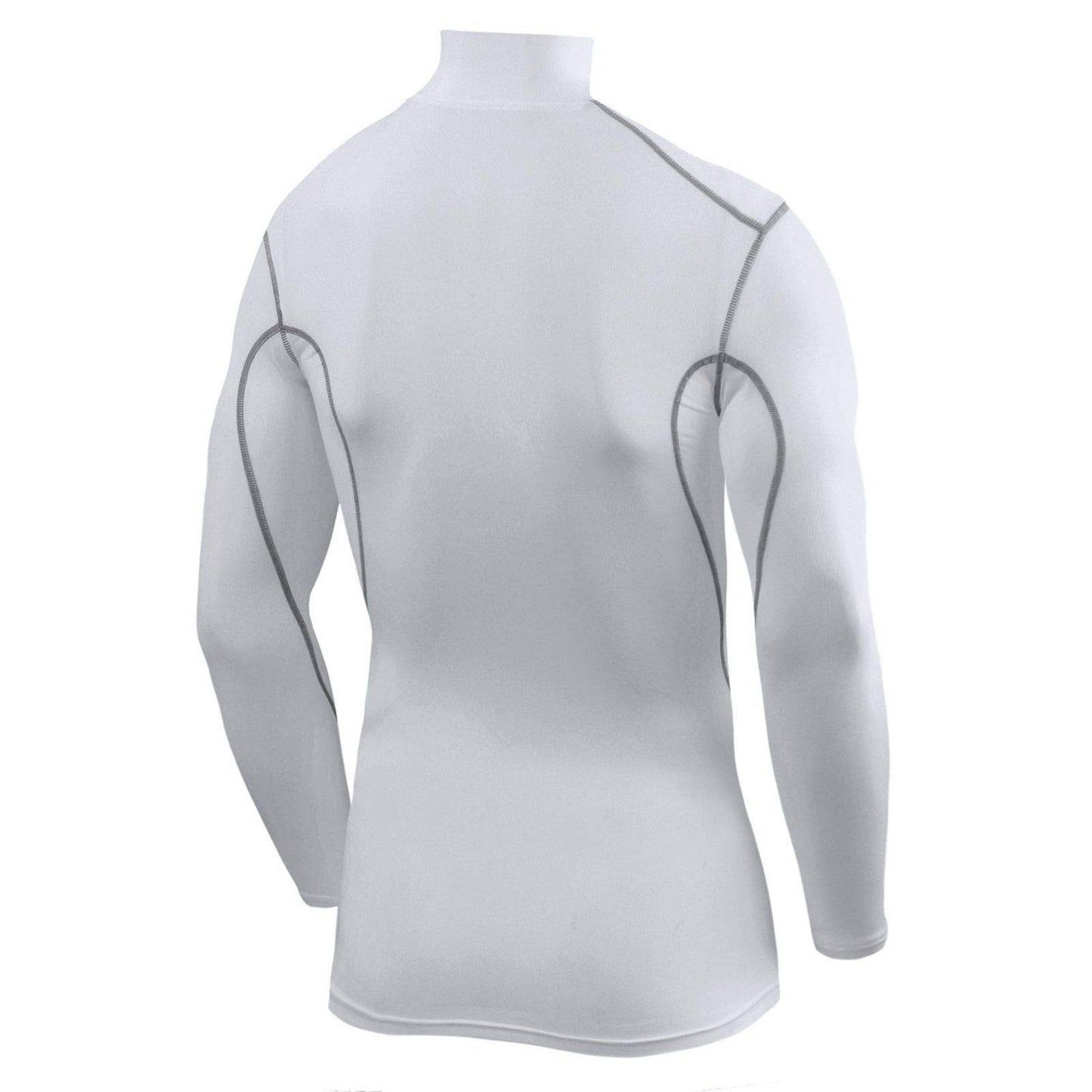 TCA Boys' Pro Performance Compression Base Layer Long Sleeve Top - Mock Neck