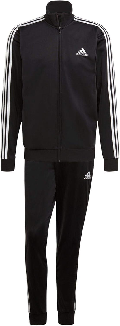 adidas Men's Basic 3-Stripes Tricot Track Suit