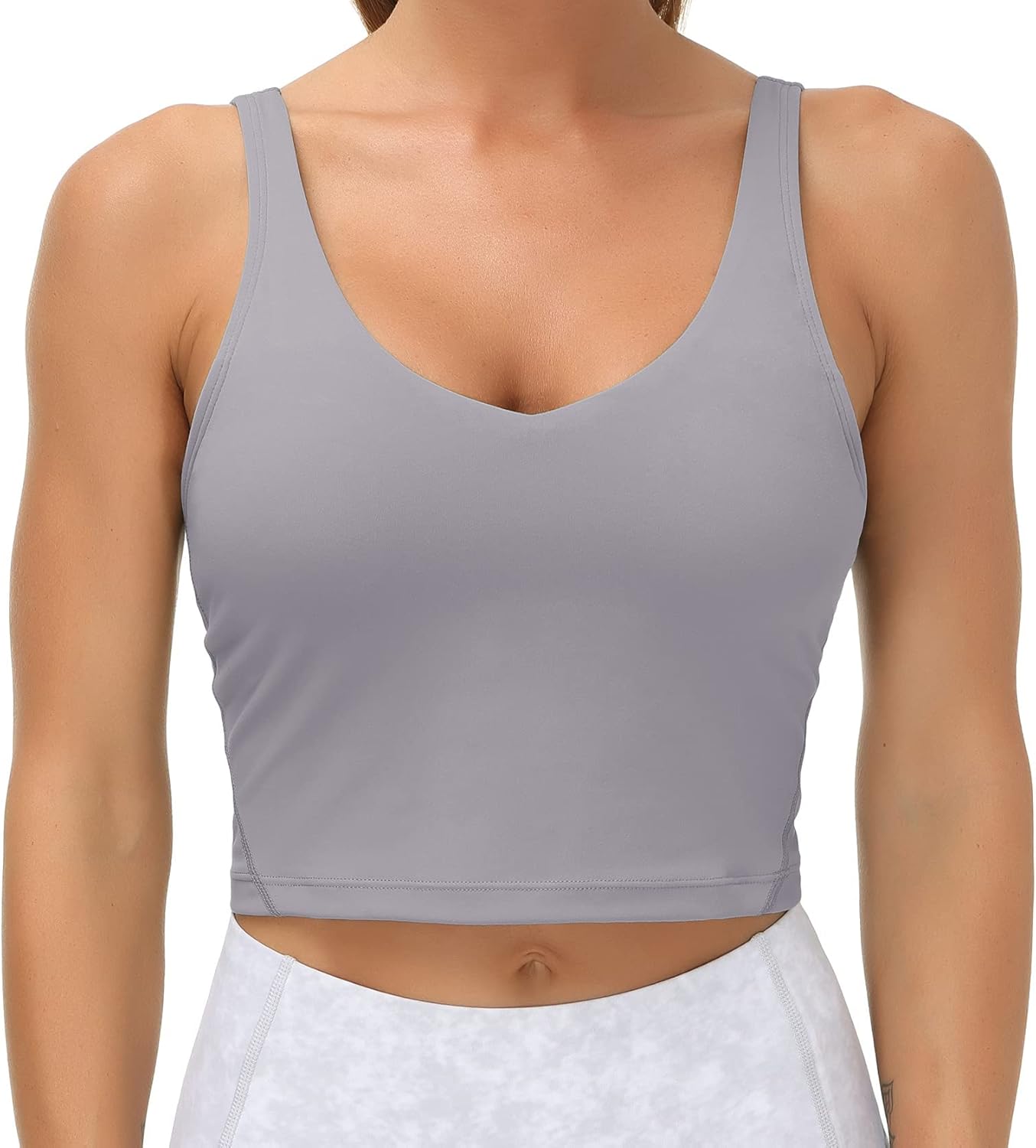 Women’s Longline Sports Bra Wirefree Padded