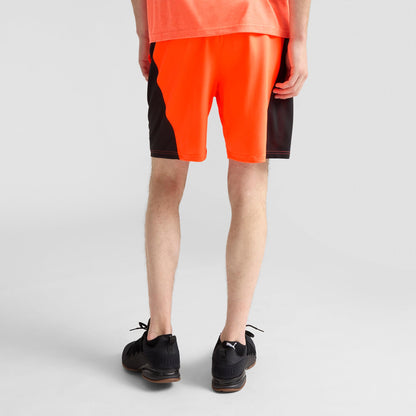 PUMA Mens Train All Day Tech 8 Inch Knit Athletic Shorts Casual Bottoms Casual - Blue