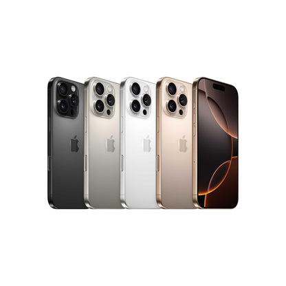 Apple iPhone 16 Pro 256 GB: 5G Mobile phone with Camera Control, 4K 120 fps Dolby Vision and a Huge Leap in Battery Life. Works with AirPods; Black Titanium