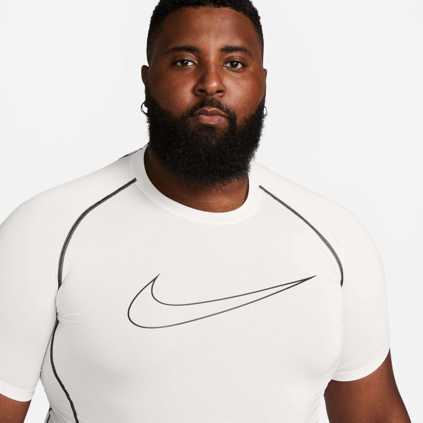 NIKE Men's M Np Df Tight Top Ss T-Shirt