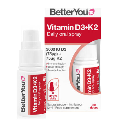 BetterYou Vitamin D3 K2 Oral Spray