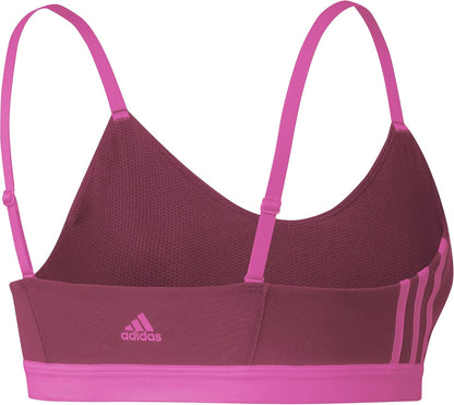 adidas Women's All Me 3-Stripes Bra Sports Bras (Pack of 1)
