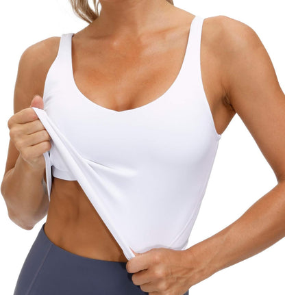 Women’s Longline Sports Bra Wirefree Padded