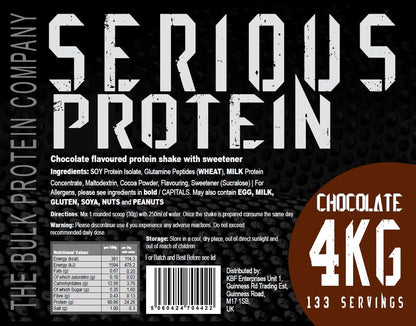 SERIOUS PROTEIN – Protein Powder – 4kg