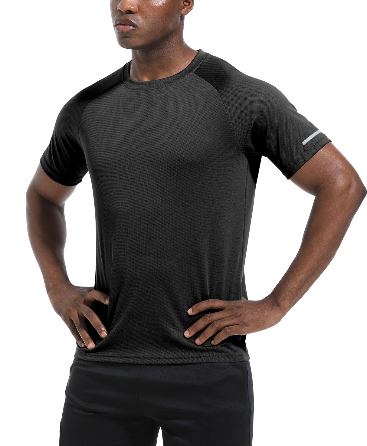 Boyzn 1, 3 or 5 Pack Men's Workout Running Shirts, Dry Fit Moisture Wicking T-Shirts, Sports Gym Athletic Short Sleeve Shirts