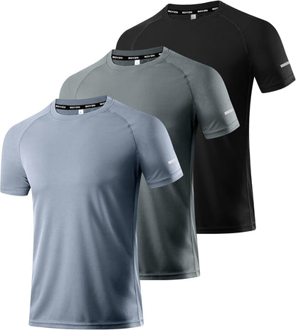 Boyzn 1, 3, 5 or 7 Pack Men's Workout Running Shirts