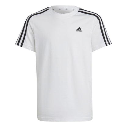 adidas Unisex Kids Essentials 3-Stripes Cotton T-Shirt T-Shirt