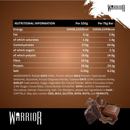 Warrior Raw Protein Bars