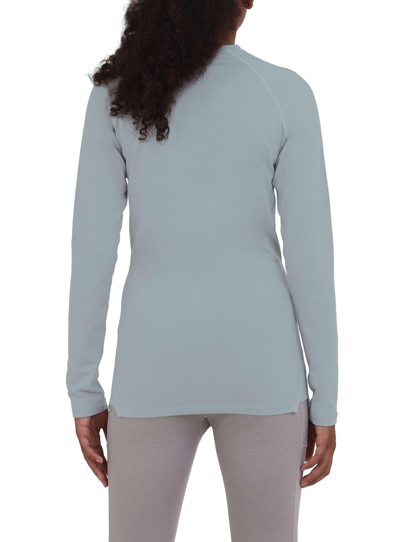 TCA Girls' SuperThermal Long Sleeve Performance Base Layer Running Training Top