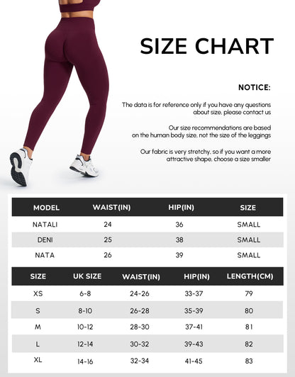JOYSPELS Seamless Gym Leggings