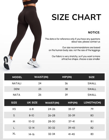 JOYSPELS Seamless Gym Leggings