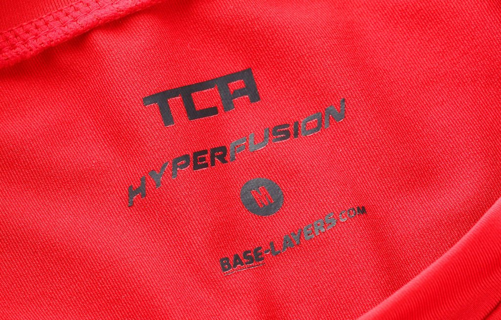 TCA Men's and Boys' HyperFusion Compression Base Layer Top Short Sleeve Under Shirt