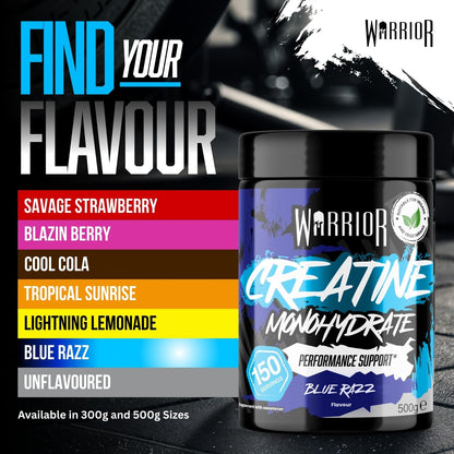Warrior Creatine Monohydrate Powder 300g