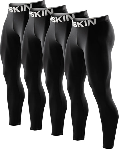DRSKIN Men’s Compression Pants (5/4/3 Pack)