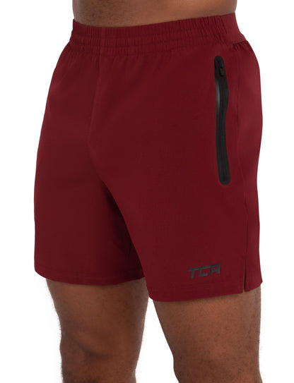 TCA Elite Tech Mens Running Shorts with Zip Pockets