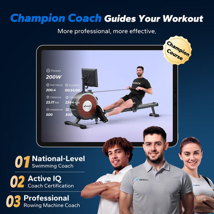 MERACH Q1S Magnetic Rowing Machine | 16 Resistance Levels