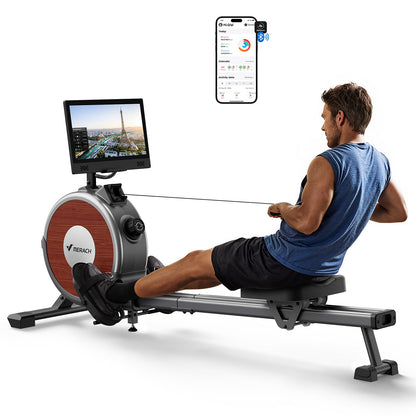 MERACH Q1S Magnetic Rowing Machine | 16 Resistance Levels
