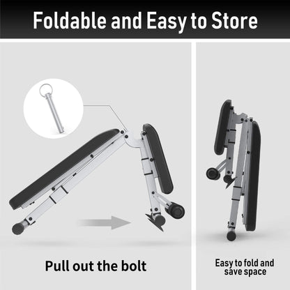 Adjustable Weight Bench Foldable