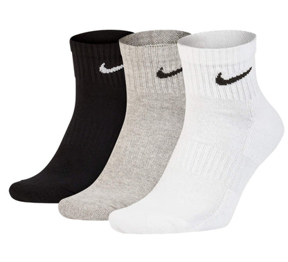 NIKE Unisex U Nk Everyday Cush Crew 3pr Socks