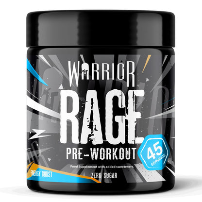 Warrior Rage Pre Workout Powder 392g