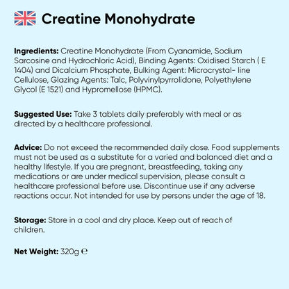 Creatine Monohydrate 3000mg