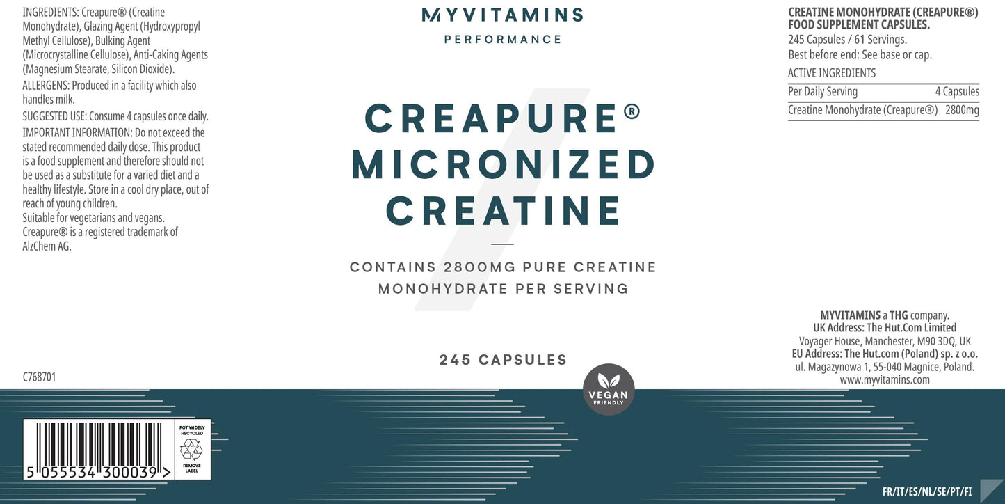 Myprotein Impact Creatine Monohydrate Powder