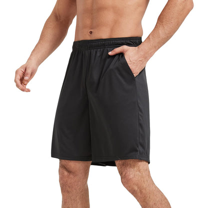 5 Pack Men's Athletic Gym Shorts with Pockets