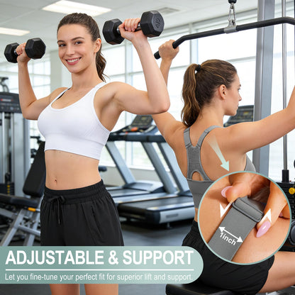Adjustable Sports Bras for Women: 3 Pack