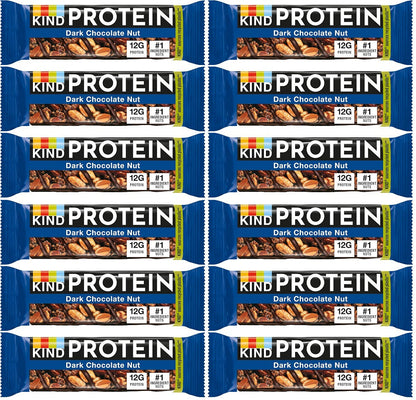 12 x Kind Protein Dark Chocolate Nut 50G
