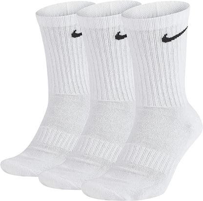 NIKE Men's U Nk Everyday Cush Crew 6pr-bd Socks