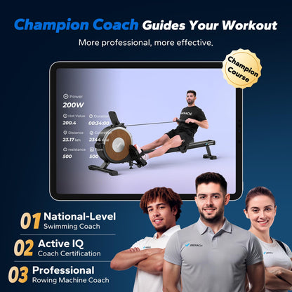 MERACH Q1S Magnetic Rowing Machine | 16 Resistance Levels