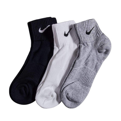 Nike Men's Cushion Quarter Socks (Pack of 3)