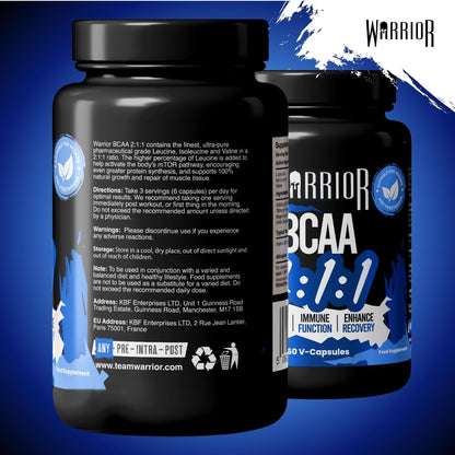 Warrior BCAA Capsules